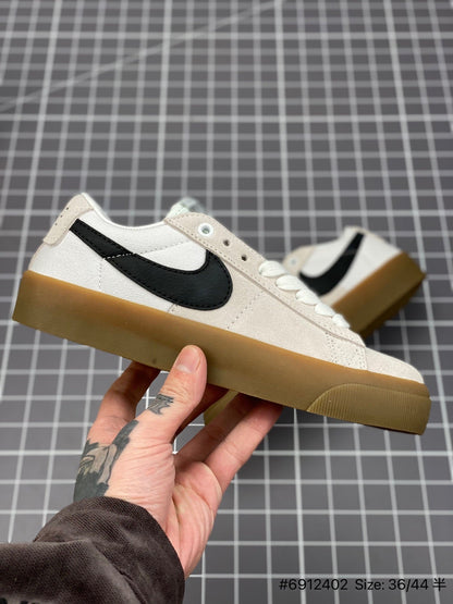 Nike Blazer Low Unisex Streetwear Limited Edition - The Nike Blazer Low in Ivory is the perfect combination of timeless style and everyday