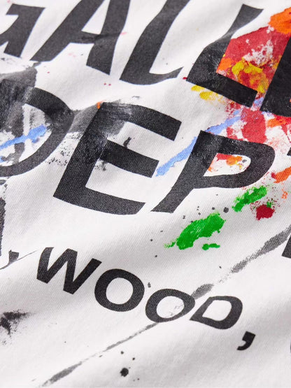 GALLERY Dept Paint Shop Souvenir Tee T-Shirt - Black Unisex Streetwear Limited Edition - **Gallery Dept. Hollywood Tee: Detailed Product Description** Embrace a piece of wearable art with the