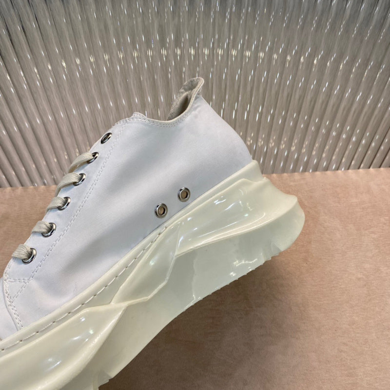 Rick Owens Low-top Sneakers - All - White Unisex Streetwear Limited Edition - ### Rick Owens Low-Top Sneakers - All White Introducing the Rick Owens Low-Top Sneakers in