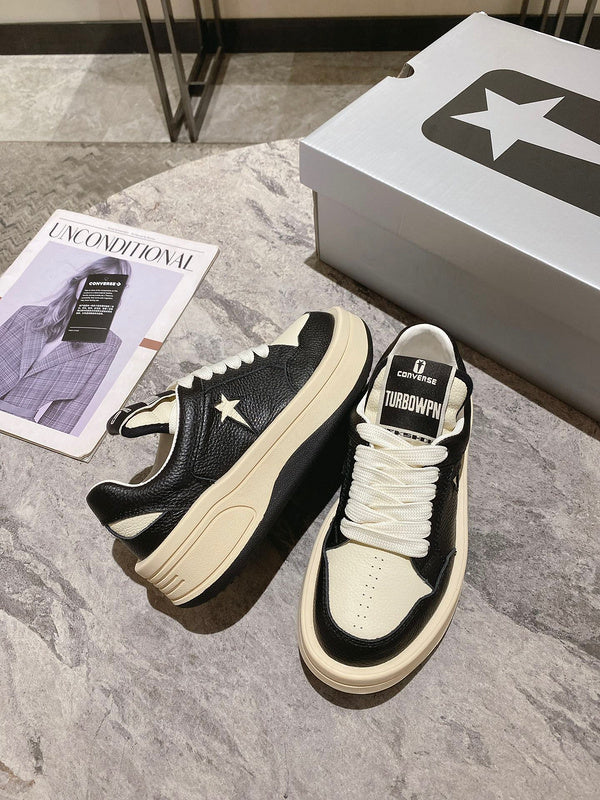 Golden Goose Cream And Star Sneakers - Black Unisex Streetwear Limited Edition - **Golden Goose Cream and Black Star Sneakers: A Perfect Blend of Classic and Contemporary Style**