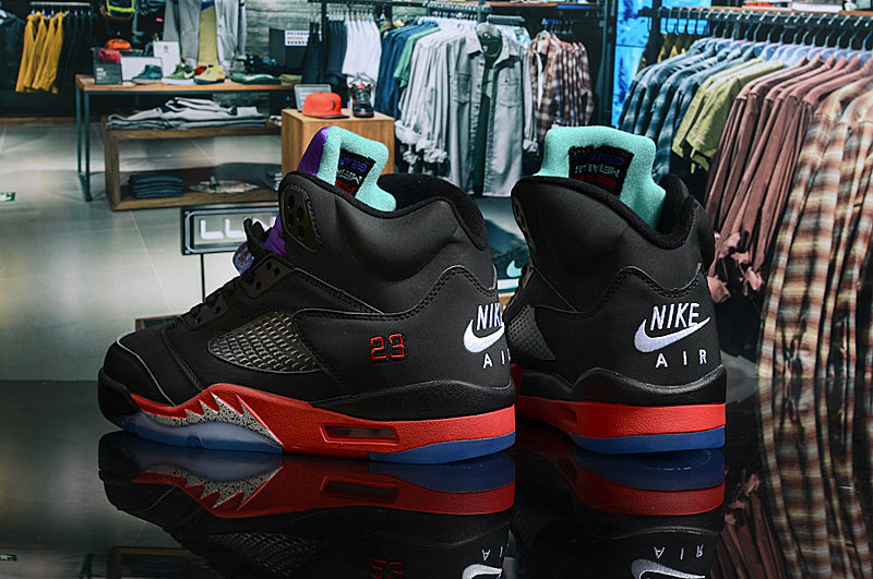 Jordan 5 Retro 'top 3' - Black Unisex Streetwear Limited Edition - **Product Description: Air Jordan 5 Retro 'Top 3'** The Air Jordan 5 Retro 'Top 3'