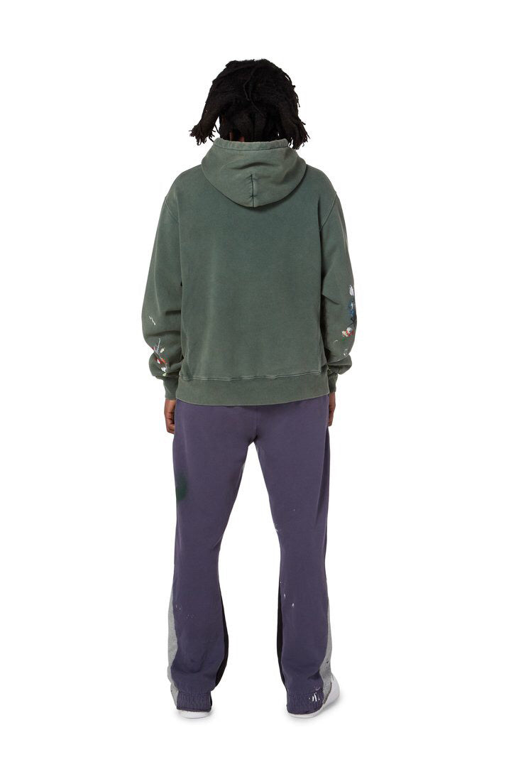 Gallery Dept. Property Of Hoodie Gd - Red Unisex Streetwear Limited Edition - ### Product Description: Gallery Dept. Green Distressed Hoodie Introducing the Gallery Dept. Green Distressed Hoodie,