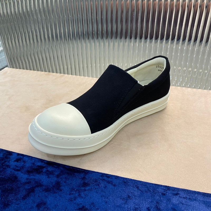 Slip-On Canvas Sneakers - Black Unisex Streetwear Limited Edition - **Slip-On Canvas Sneakers** Introducing a perfect blend of comfort and style, these slip-on canvas sneakers