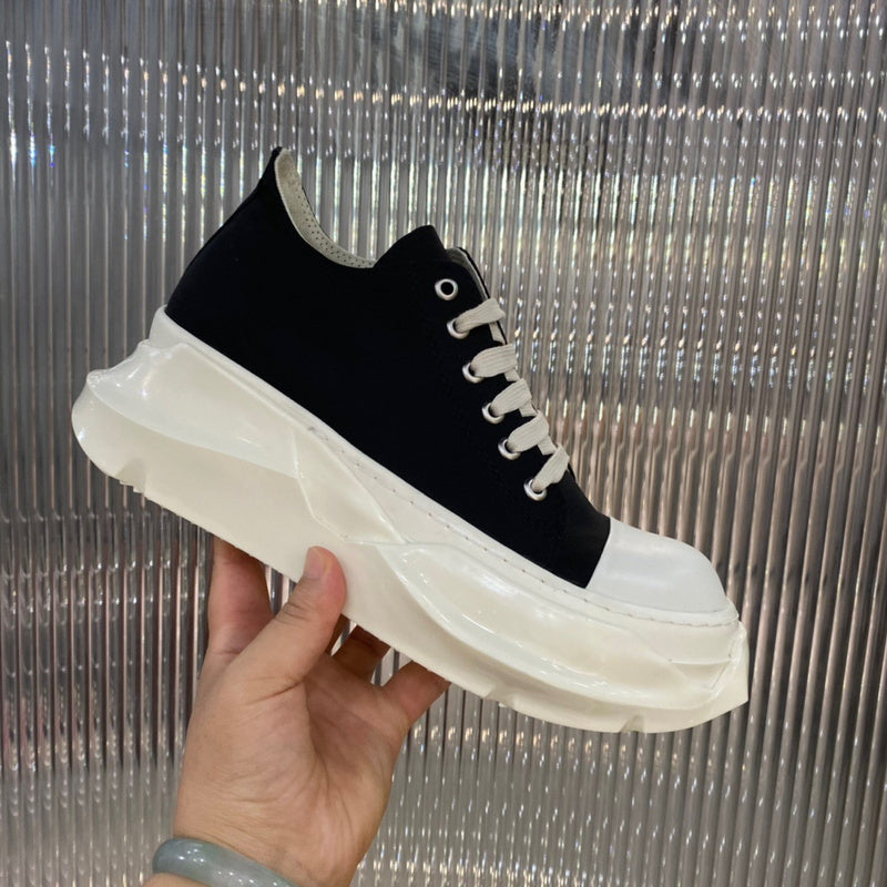 Rick Owens Low-top Sneakers - And White - Black Unisex Streetwear Limited Edition - ### Rick Owens Low-Top Sneakers - Black and White Introducing the Rick Owens Low-Top Sneakers