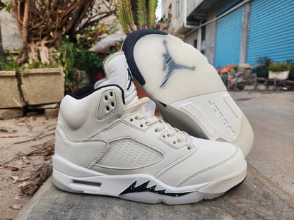 Jordan 5 Off-white Unisex Streetwear Limited Edition