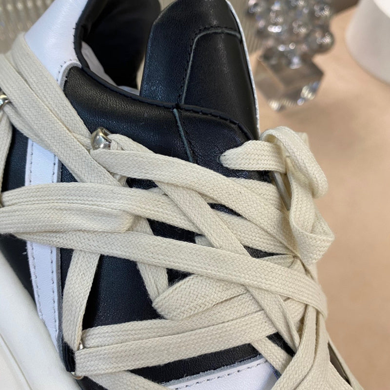 Innovative Wrap-lace Sneakers - Black Unisex Streetwear Limited Edition - **Innovative Wrap-Lace Sneakers** Introducing the ultimate in contemporary sneaker design, these wrap-lace sneakers are crafte