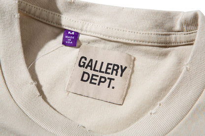 Gallery Dept Breaking News Tee T-Shirt - Black Unisex Streetwear Limited Edition - **Gallery Dept. 'Breaking News!' T-Shirt** Make a bold statement with the Gallery Dept. 'Breaking News!'