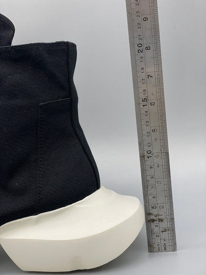 Rick Owens High-top Platform Sneakers - Black Unisex Streetwear Limited Edition - **Rick Owens Black High-Top Platform Sneakers: Futuristic Design and Superior Craftsmanship** Introducing the Rick Owe