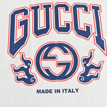 Gucci T-shirt With Bold Logo - White Unisex Streetwear Limited Edition
