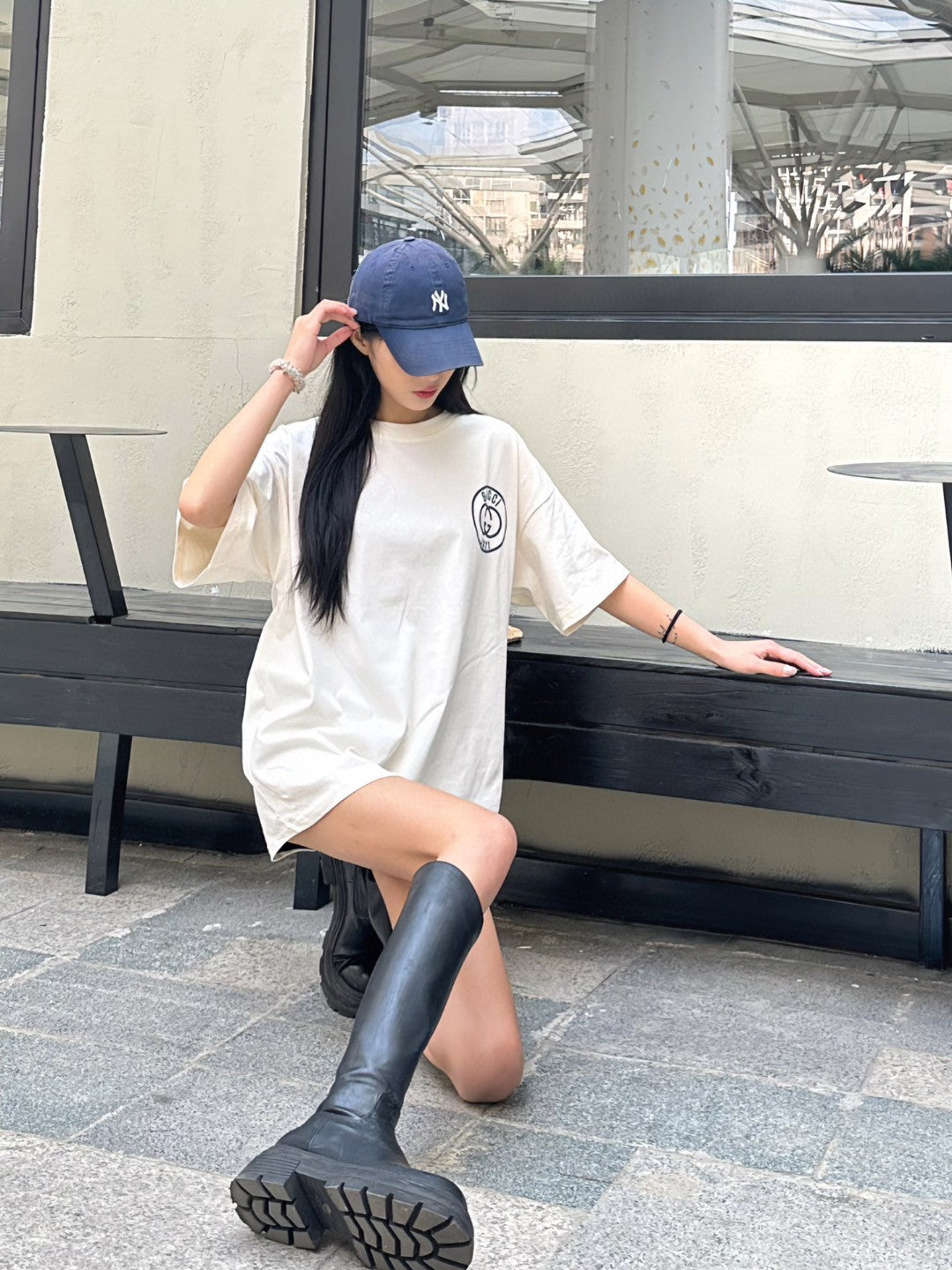 Camiseta Gucci - Logotipo de 1921