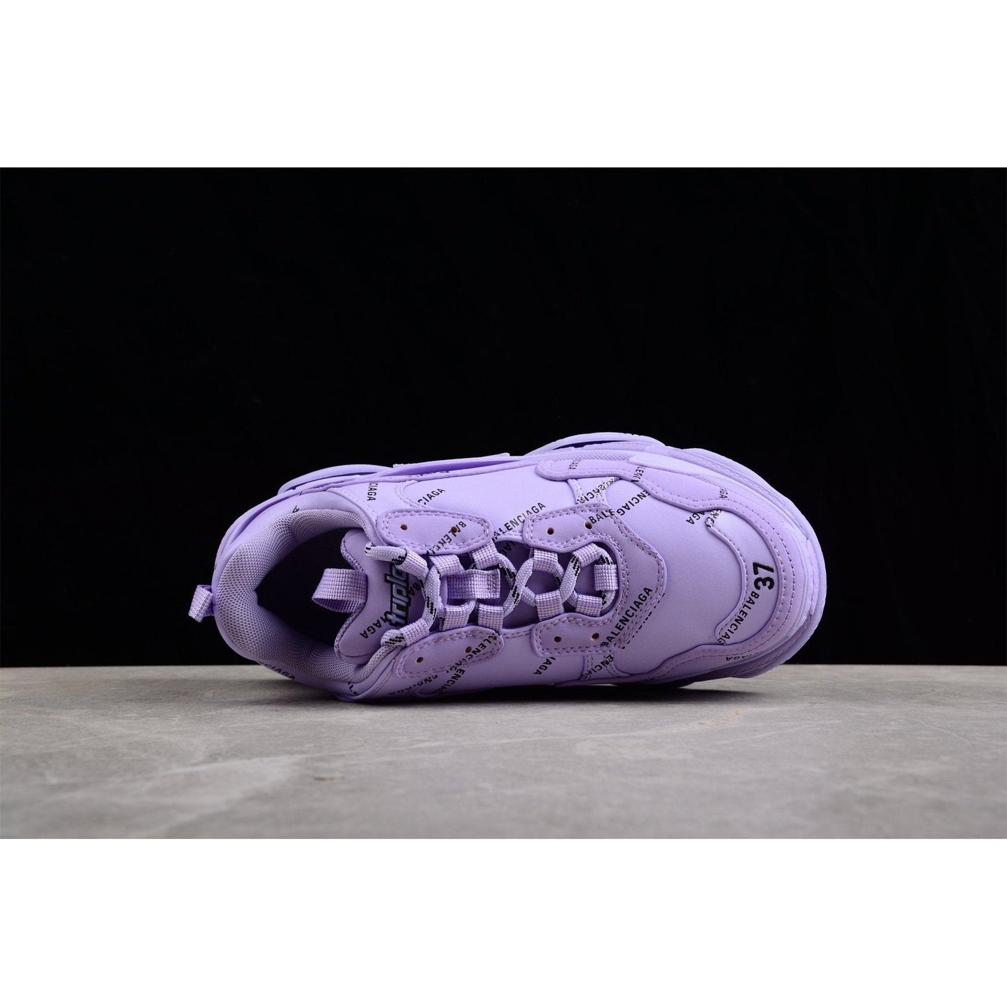 BALENCIAGA Triple S - Sneakers - Purple Unisex Streetwear Limited Edition - The Balenciaga Triple S x Purple redefines the iconic chunky sneaker with a vibrant splash