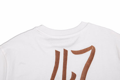 Dior Script Logo T-shirt (white) Unisex Streetwear Limited Edition - <p dir='ltr'><span>This Dior t-shirt features the brand's name in a bold script logo across