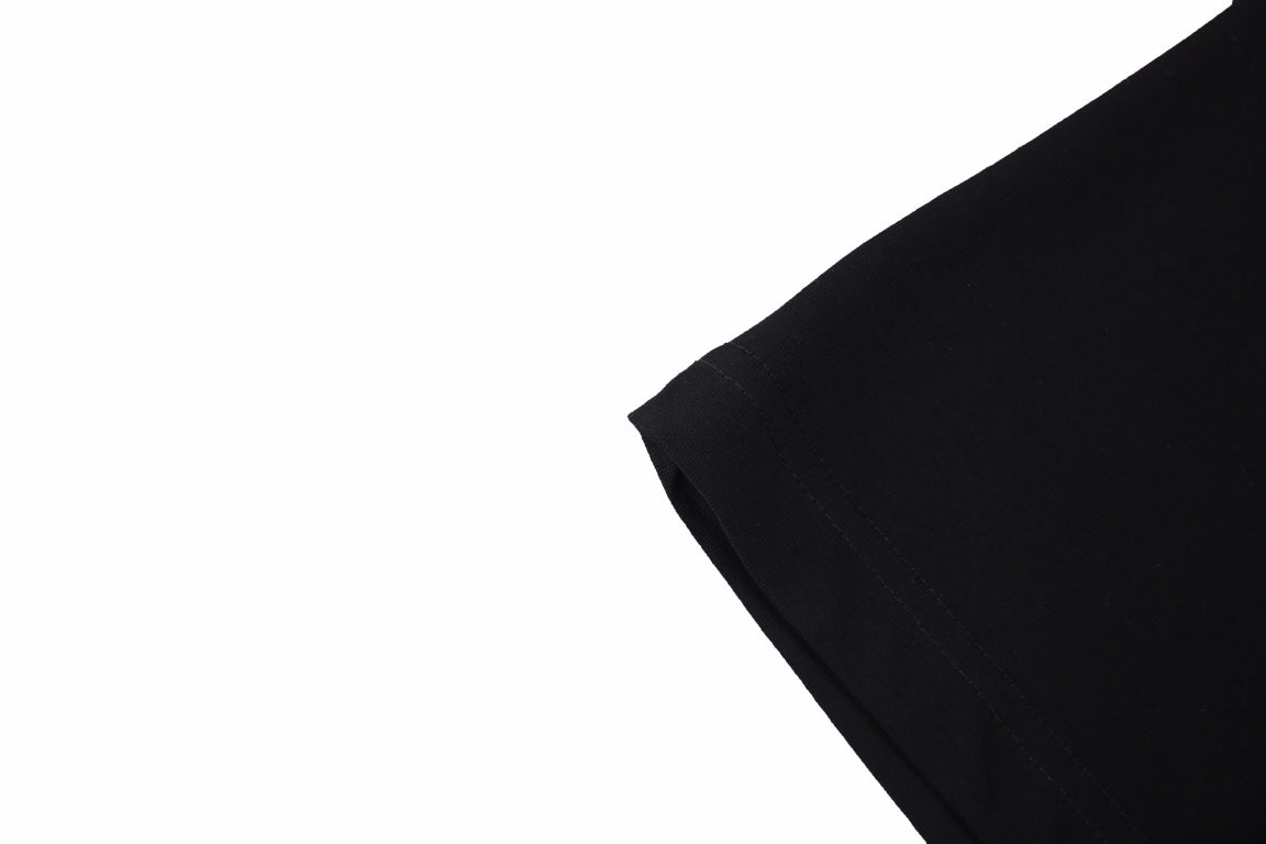 Camiseta Dior con bordado de lagarto - Negra