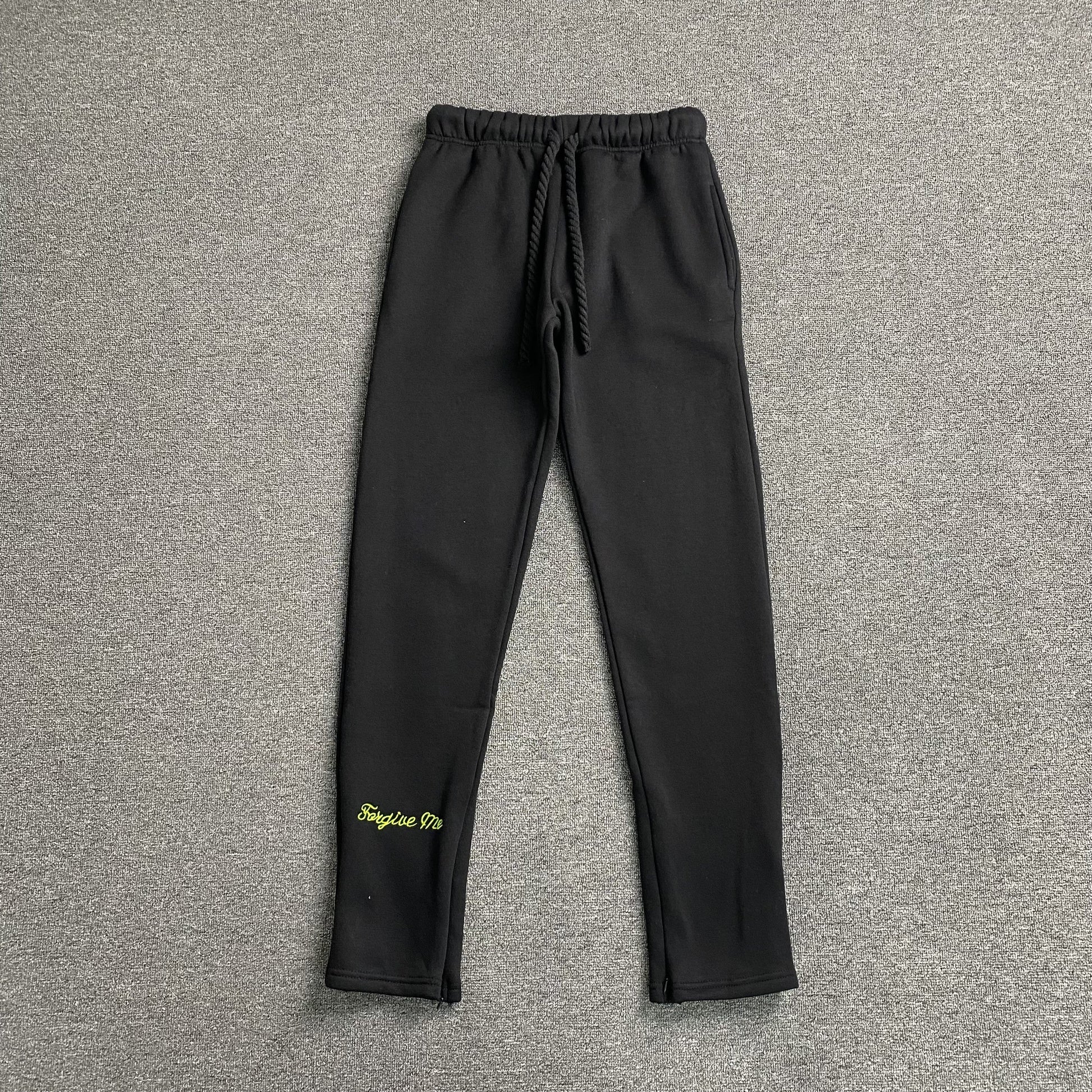 SYNA World Syna Logo Sweatpants - Black Unisex Streetwear Limited Edition