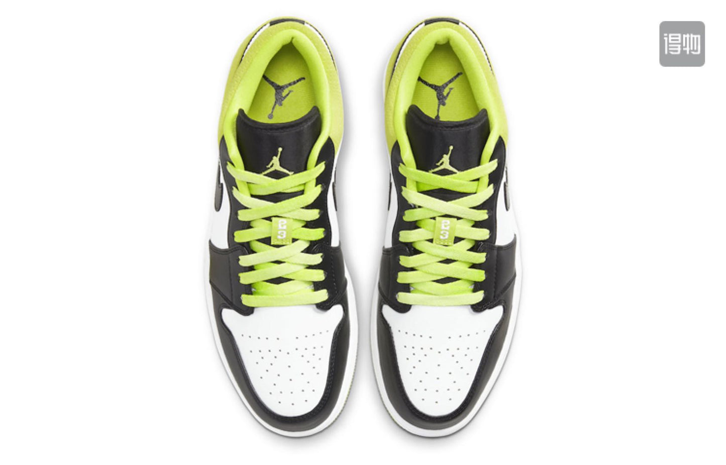 JORDAN 1 Low - Cyber Sneakers - Black Unisex Streetwear Limited Edition