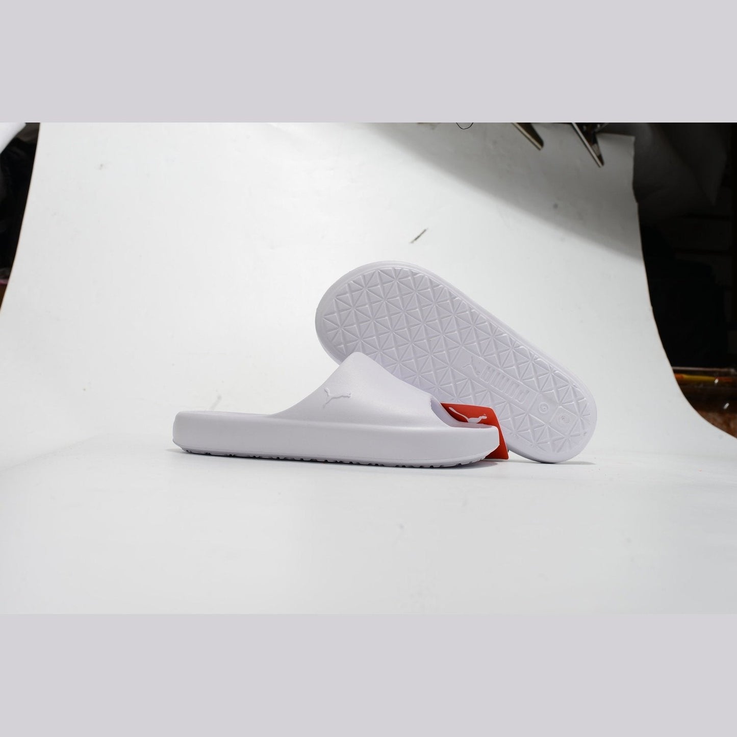 PUMA Shibui Cat Slide - Triple - White Unisex Streetwear Limited Edition