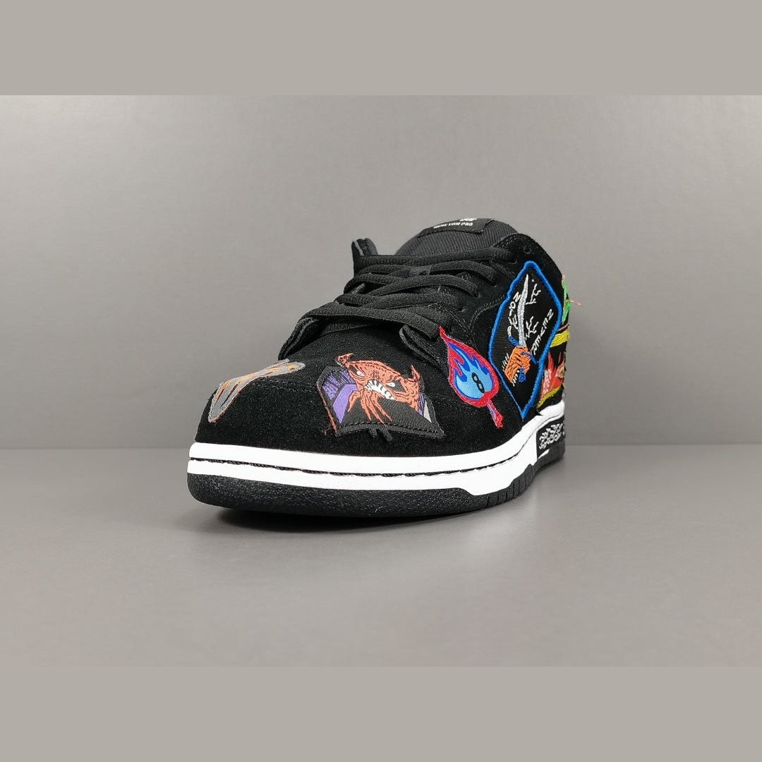 NIKE Sb Dunk Low Pro - Neckface Unisex Streetwear Limited Edition