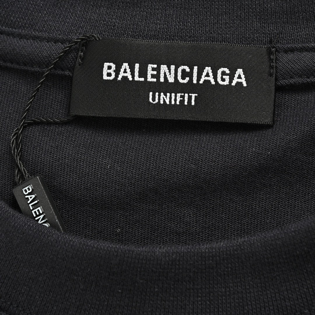 Camiseta gráfica Balenciaga Paris