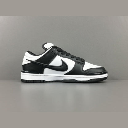NIKE Dunk Low Twist - Panda - Black Unisex Streetwear Limited Edition