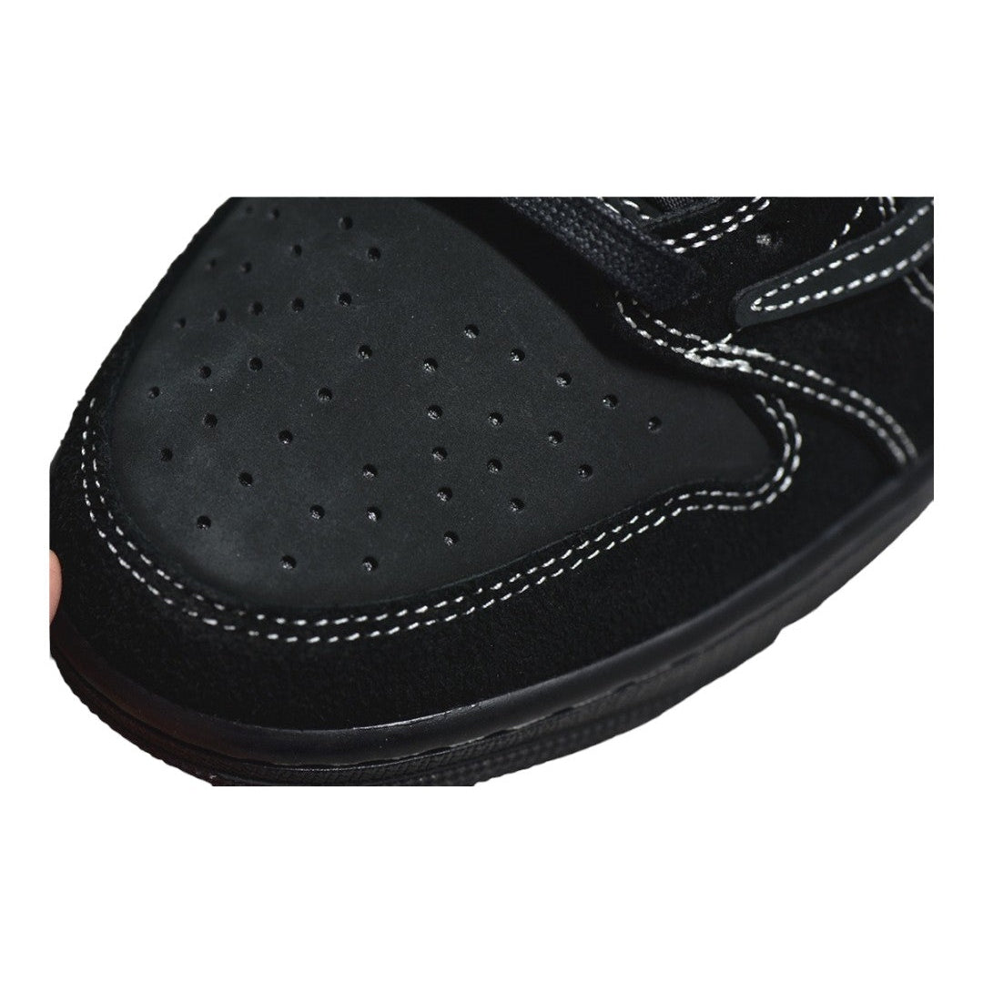 JORDAN 1 Low - Travis Scott Phantom - Black Unisex Streetwear Limited Edition