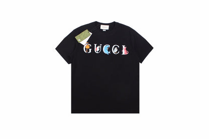 Gucci Mushroom Cluster T-shirt (black) Unisex Streetwear Limited Edition - <p dir='ltr'><span>This Gucci t-shirt features a playful mushroom cluster graphic design. The black shirt