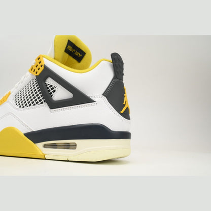 JORDAN 4 - Vivid Sulfur Unisex Streetwear Limited Edition - Step up your style with the JORDAN 4 x VIVID SULFUR, a sneaker that blends