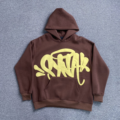 SYNA World Hoodie - Brown Unisex Streetwear Limited Edition