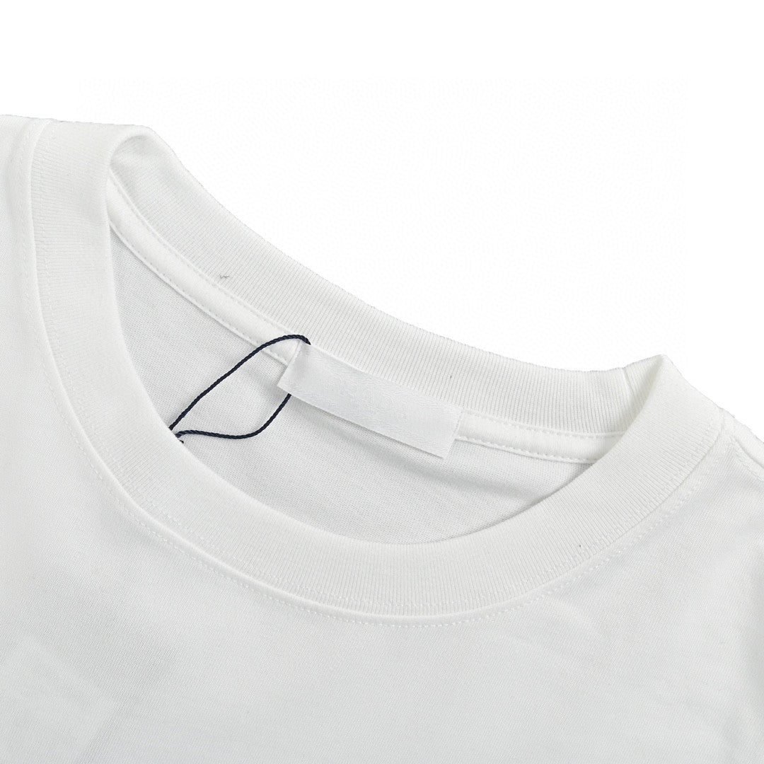 Prada Pop Art Logo T-shirt - White Unisex Streetwear Limited Edition - The Prada Pop Art Logo T-Shirt features a playful and colorful design that captures the