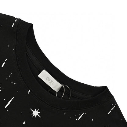 Dior Starry Sky T-shirt In - Black Unisex Streetwear Limited Edition - The Dior Starry Sky T-Shirt in black is a chic and modern addition to any