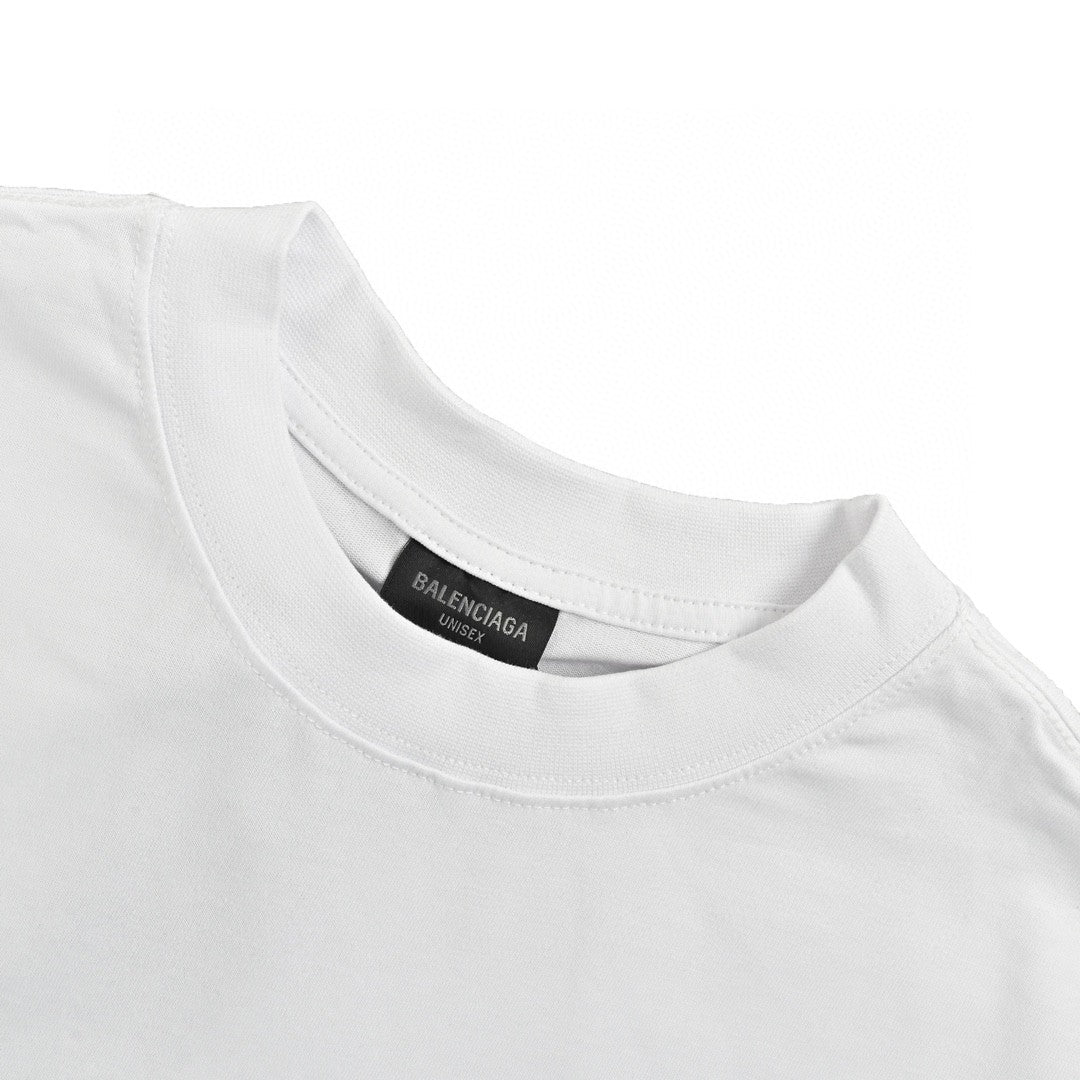 Balenciaga Political Campaign T-shirt (white) Unisex Streetwear Limited Edition - The Balenciaga Political Campaign T-Shirt in white is a stylish and contemporary piece from the