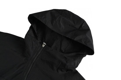 CHROME Hearts Asymmetrical Zip Hoodie - Black Unisex Streetwear Limited Edition - The CHROME HEARTS ASYMMETRICAL ZIP HOODIE - REPLICA fuses luxury craftsmanship with bold streetwear aesthetics