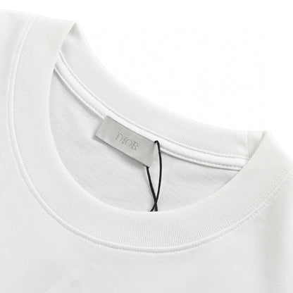 Dior Safety Pin Logo T-shirt - White Unisex Streetwear Limited Edition - This Dior t-shirt features a unique design with the brand name and a stylized safety