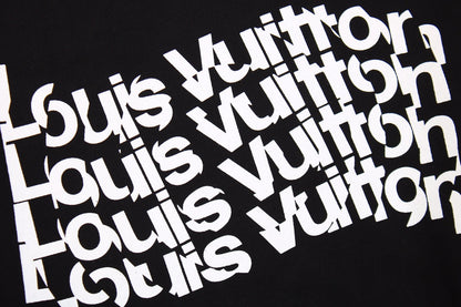 Prada Repeated Logo Sweatshirt - Black Unisex Streetwear Limited Edition - This Prada sweatshirt in black features a repeated 'Prada' logo design on the chest. The