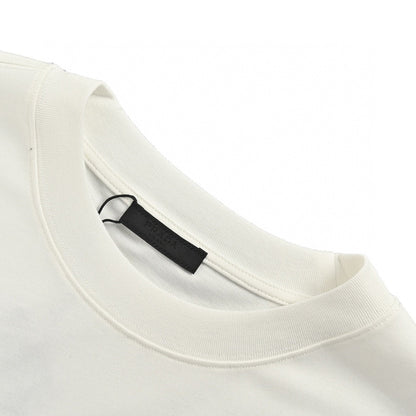 Prada Milano Emblem T-shirt - White Unisex Streetwear Limited Edition - This Prada t-shirt features a classic design with the Prada Milano logo and an emblem