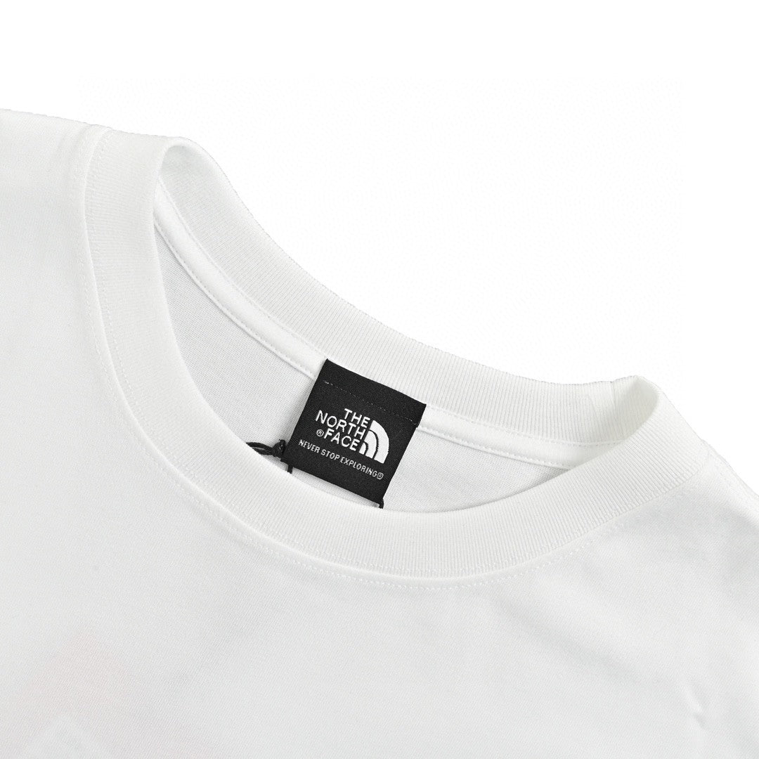 The North Face - Gucci Nature Print T-shirt - White Unisex Streetwear Limited Edition - The North Face x Gucci Nature Print T-Shirt is a stylish blend of luxury and