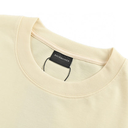Gucci - Balenciaga Hacker Project T-shirt (cream) Unisex Streetwear Limited Edition - The Gucci x Balenciaga Hacker Project T-Shirt in cream is a standout piece from the