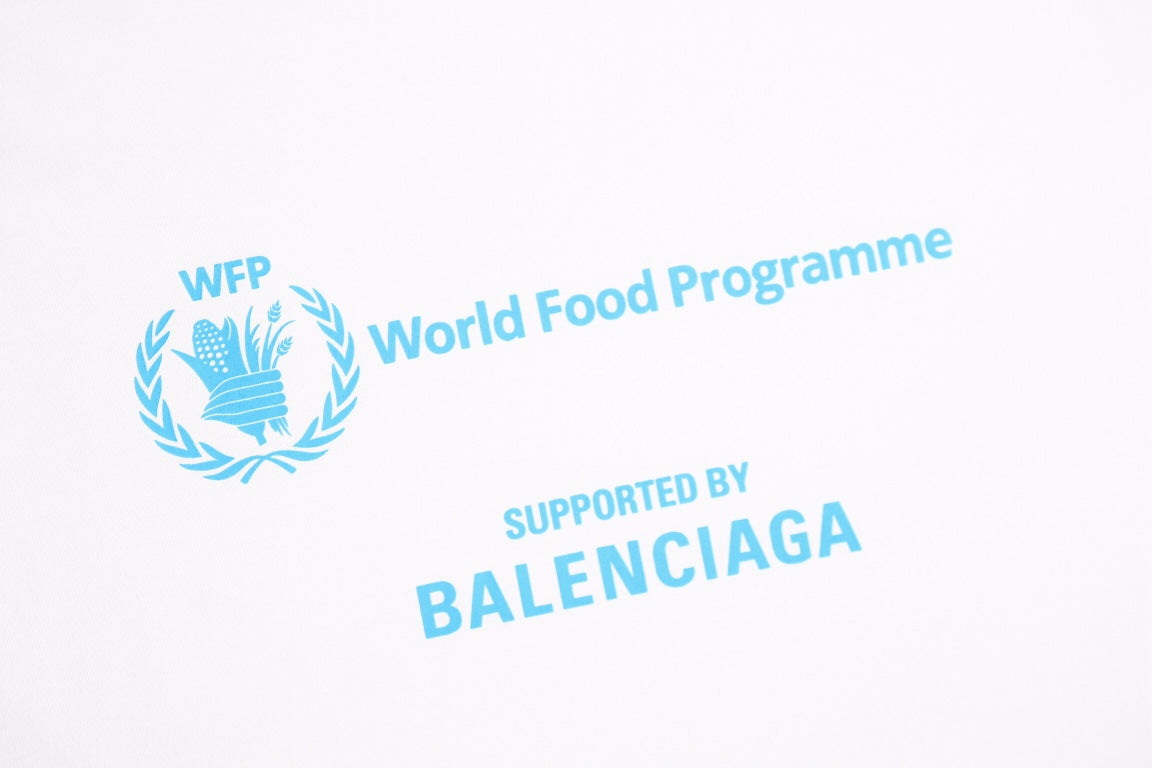 Camiseta del Programa Mundial de Alimentos de Balenciaga