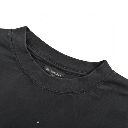 Balenciaga Tokyo Tower T-shirt - Black Unisex Streetwear Limited Edition - The Balenciaga Tokyo Tower T-Shirt in black is a striking and stylish addition to any