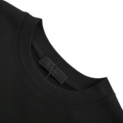 Prada Pocket T-shirt (black) Unisex Streetwear Limited Edition - This Prada t-shirt features a distinctive chest pocket with the Prada logo. Made from premium