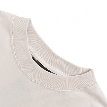 Camiseta Balenciaga Pastel Logo en color blanco hueso