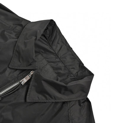 Prada Short-sleeve Jacket - Black Unisex Streetwear Limited Edition - This Prada jacket features a stylish design with a black color. It includes a full-zip