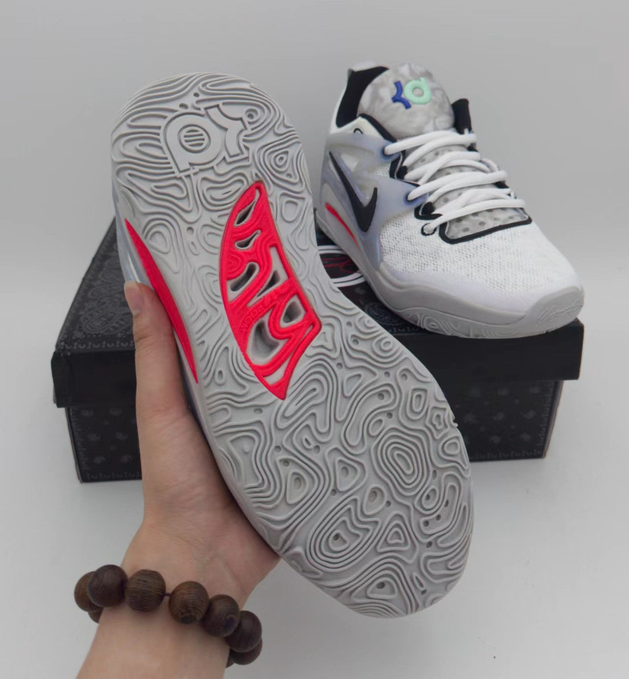 NIKE Kd 15 - Brooklyn Nets Sneakers - Black Unisex Streetwear Limited Edition