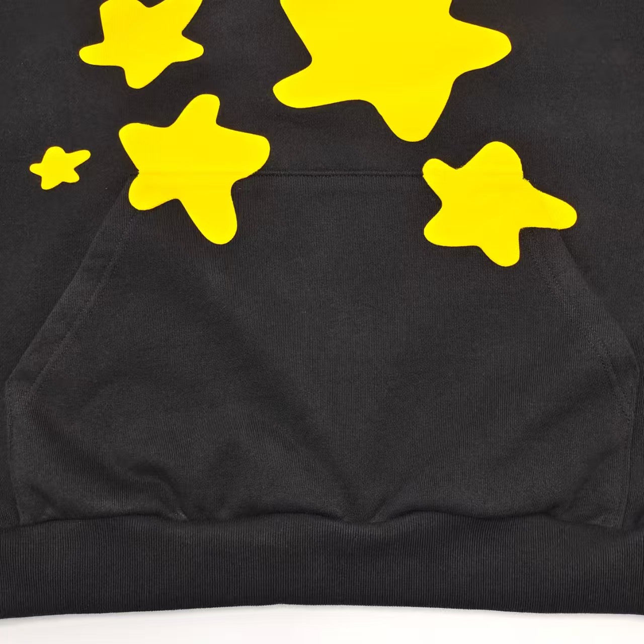 SP5DER STAR HOODIE BLACK