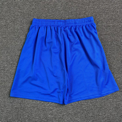 ERIC Emanuel Ee Basic Shorts Electric - Orange - Blue Unisex Streetwear Limited Edition - The ERIC EMANUEL EE BASIC SHORTS ELECTRIC BLUE/ORANGE - REPLICA bring bold streetwear aesthetics and