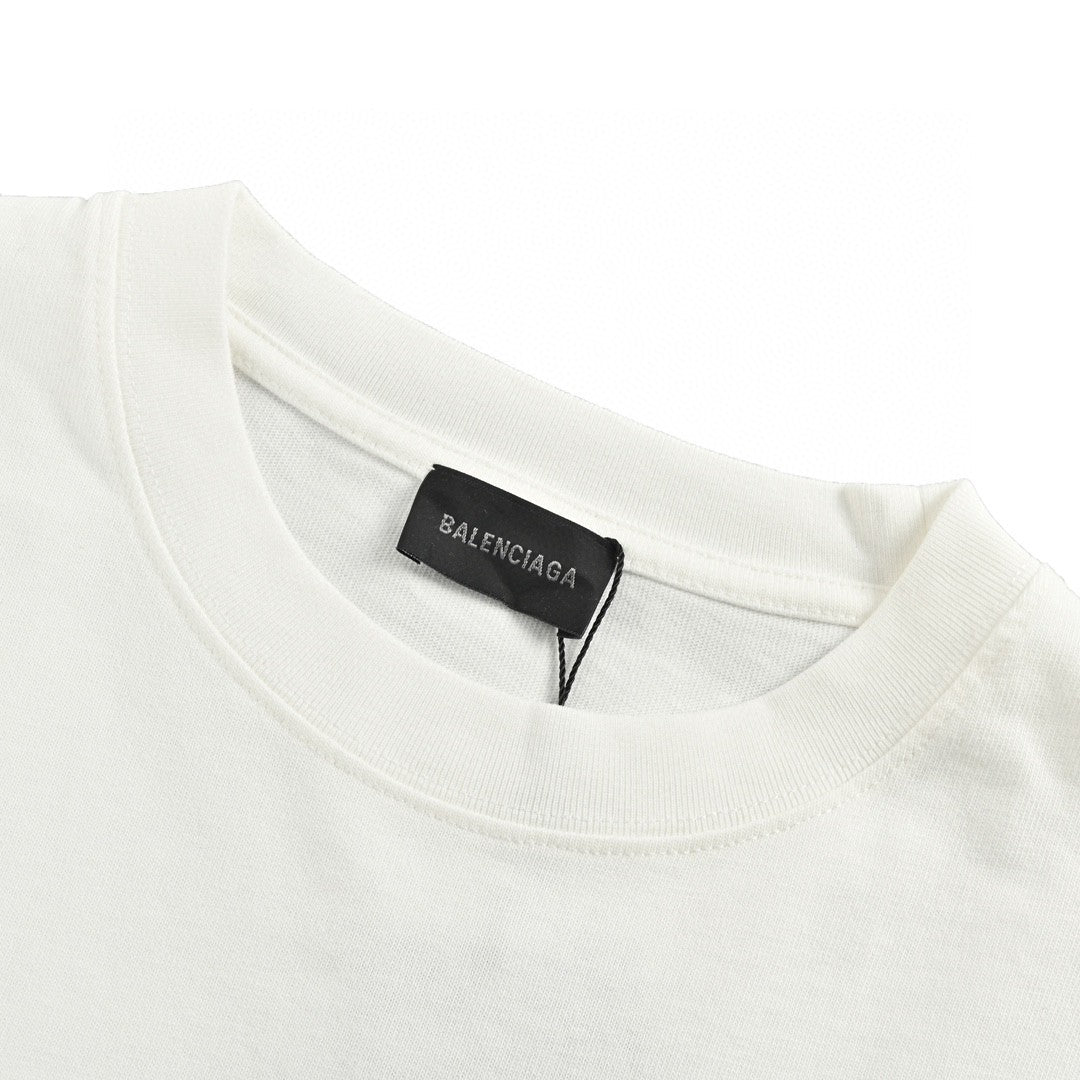 Balenciaga T-shirt - Lobster Graphic - Black Unisex Streetwear Limited Edition - <span>This Balenciaga t-shirt features a unique design with a detailed lobster graphic on the front.