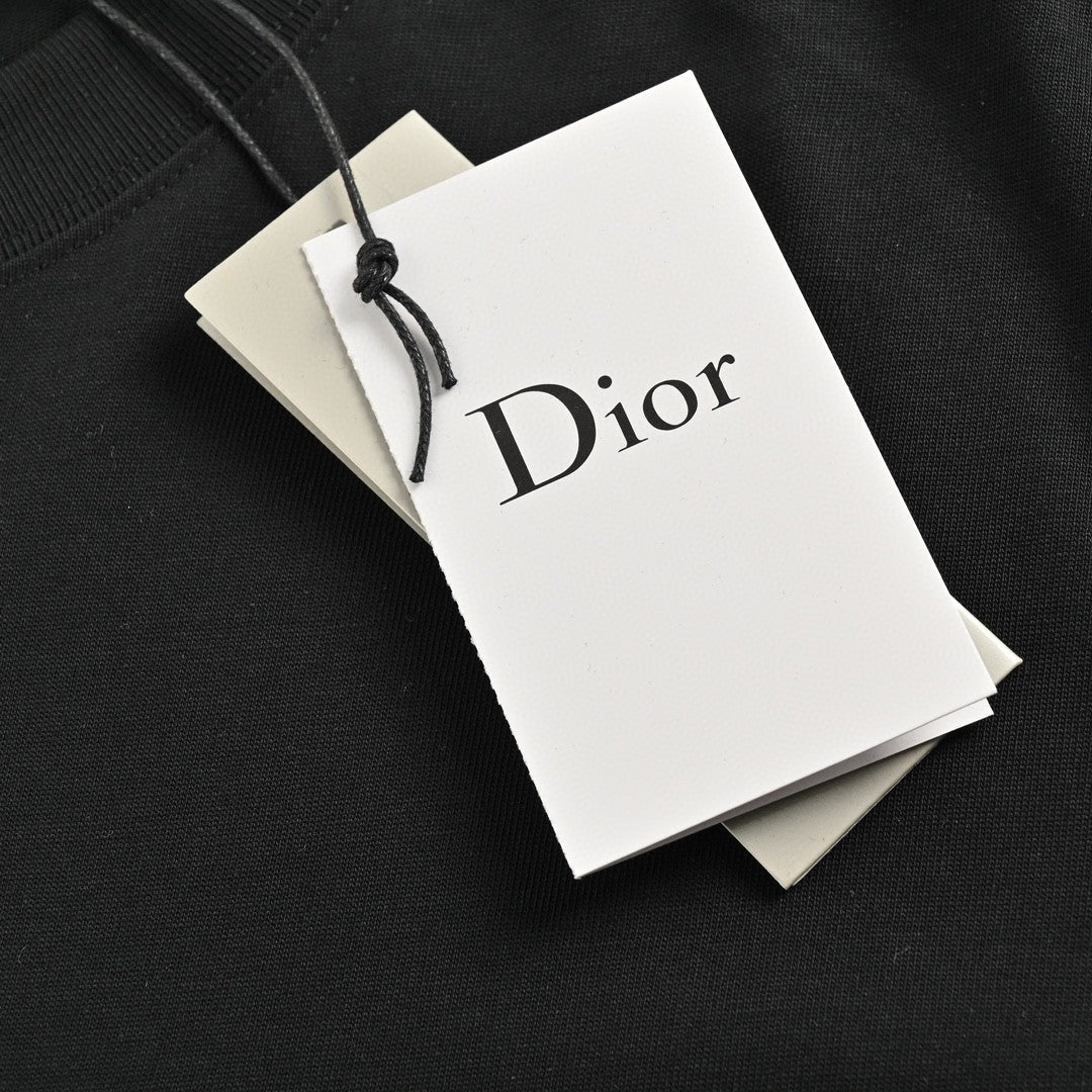 Dior Christian Graphic T-shirt - Black Unisex Streetwear Limited Edition - <span>This Dior t-shirt features a bold graphic design with 'Christian Dior' text prominently displayed. The