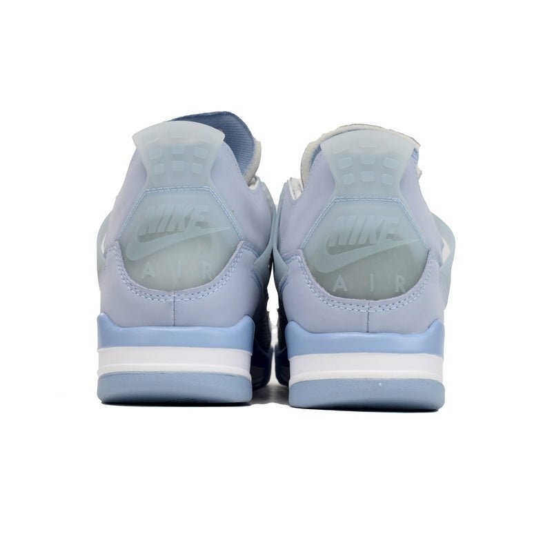 JORDAN 4 - Off-white Arctic Sneakers Unisex Streetwear Limited Edition - Introducing the epitome of style and innovation: the Jordan 4 x Off-White Arctic. Fusing Jordan's
