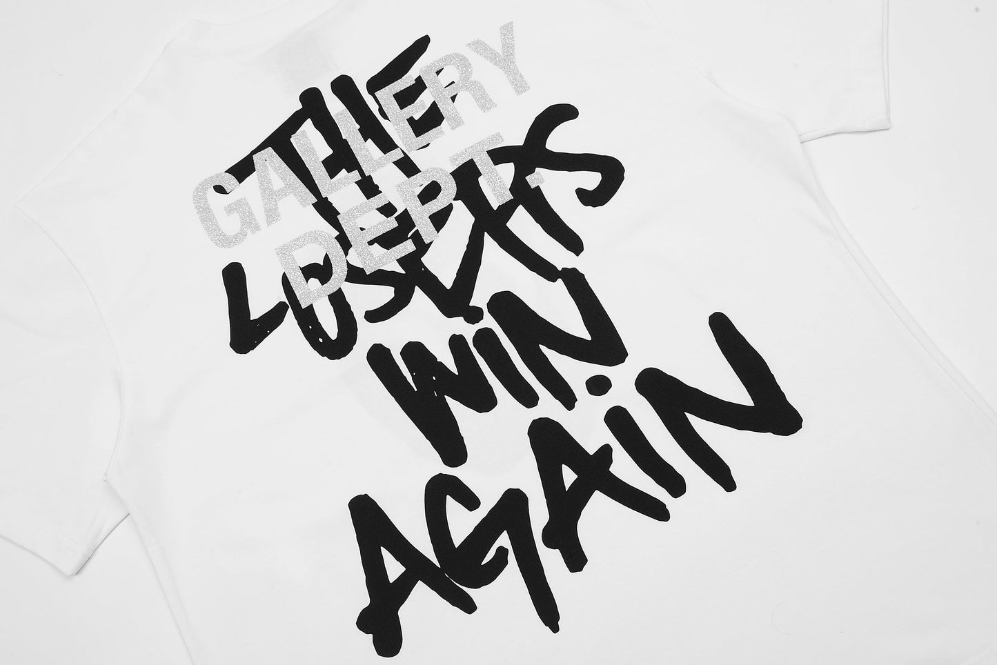 GALLERY Dept Jogger Pants - Black Unisex Streetwear Limited Edition - **Gallery Dept. 'Losers Win Again' Tee: Detailed Product Description** Introducing the Gallery Dept. 'Losers Win