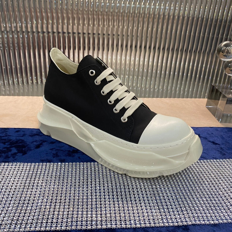 Rick Owens Low-top Sneakers - And White - Black Unisex Streetwear Limited Edition - ### Rick Owens Low-Top Sneakers - Black and White Introducing the Rick Owens Low-Top Sneakers