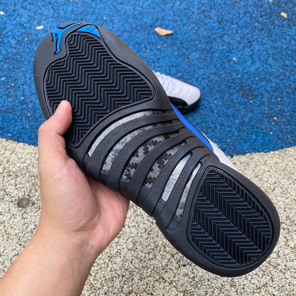 Jordan 12 Retro 'game Royal' Sneakers - Black Unisex Streetwear Limited Edition - **Product Description: Air Jordan 12 Retro 'Game Royal'** The Air Jordan 12 Retro 'Game Royal'